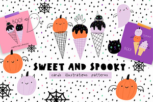 Sweet & Spooky. Halloween Ice Cream