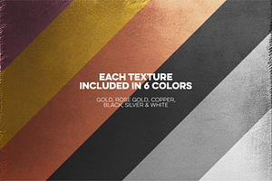 440 Gold & Metallic Textures Bundle