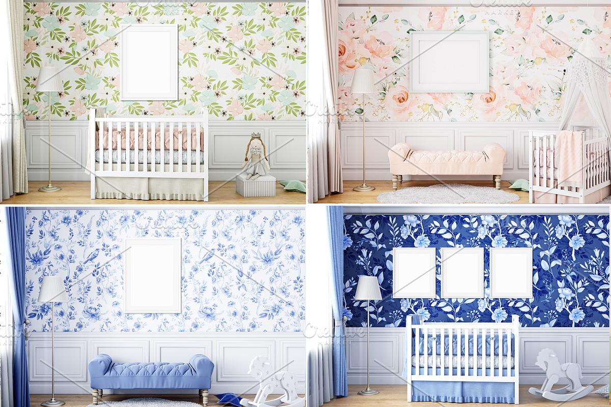 Kids Room Mockups - 51, a Print Template by Mockup Shop (Photo 6 of 6)