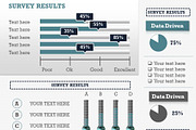 Survey Results Infographic Slides P1, a Presentation Template by Yes Presentations (Thumbnail 4 of 10)