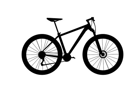 mountain bike vector