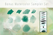Leafy Ferns Procreate Brushes, a Brushes & More by DeloresArt (Thumbnail 5 of 7)