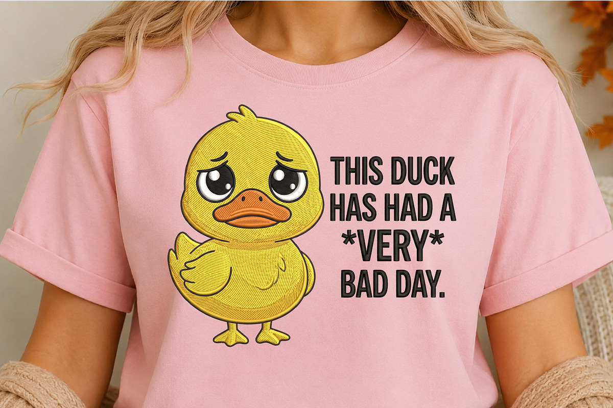 Funny Duck Bad Day PNG, a Seasonal Illustration by DreamCafeArt (Photo 4 of 6)