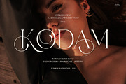 Kodam Stylish Serif Font, a Serif Font by Graphicxell (Thumbnail 1 of 8)