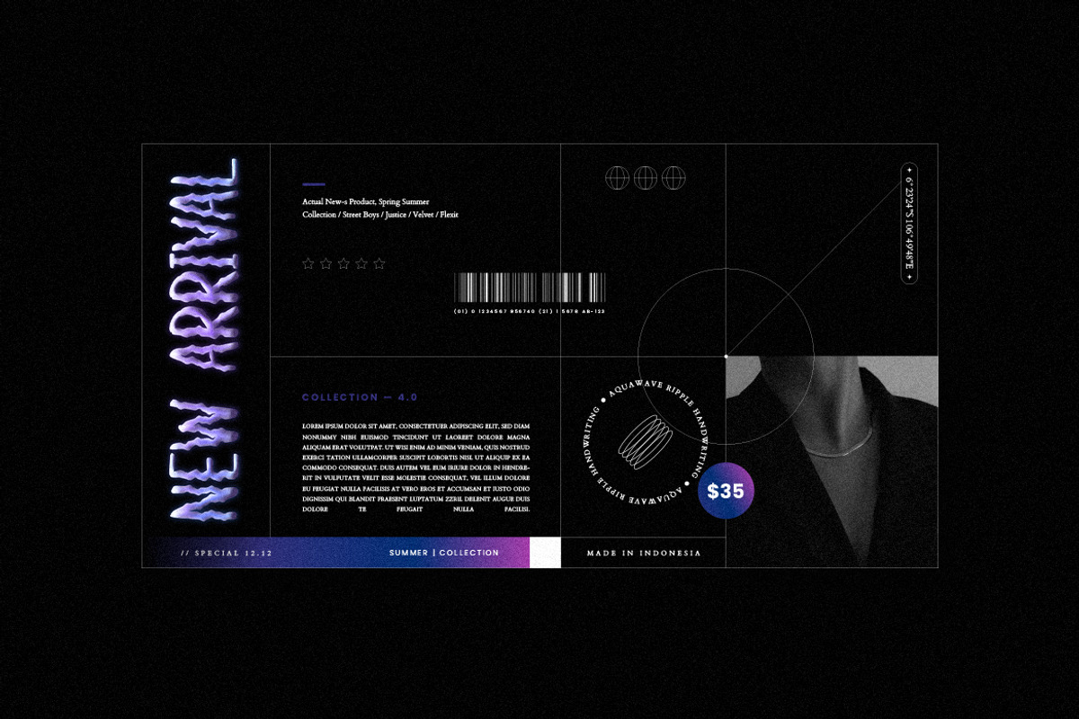 Aquawave Ripple Handwriting, a Font by Creatype Studio (Photo 6 of 9)