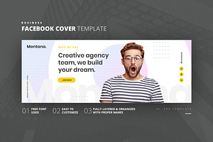 Business Facebook Cover Template