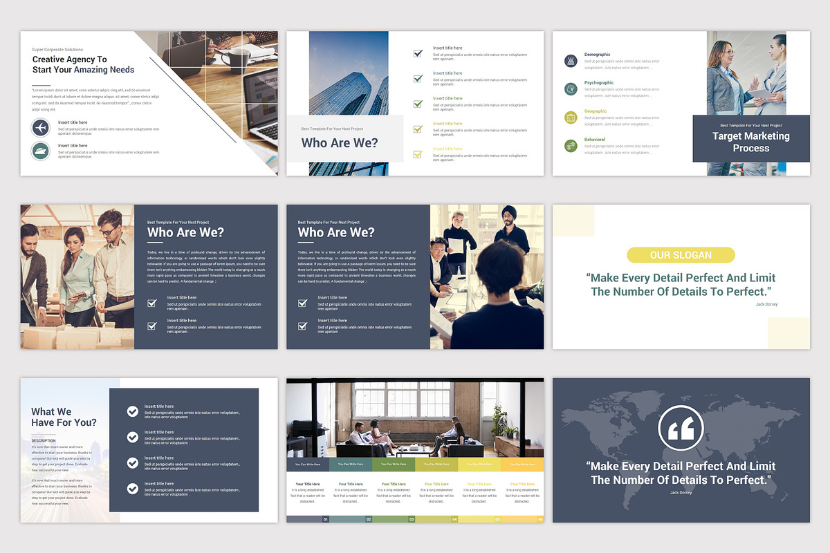 Power Edge PowerPoint Template, a Presentation Template by SlideOne (Photo 5 of 42)