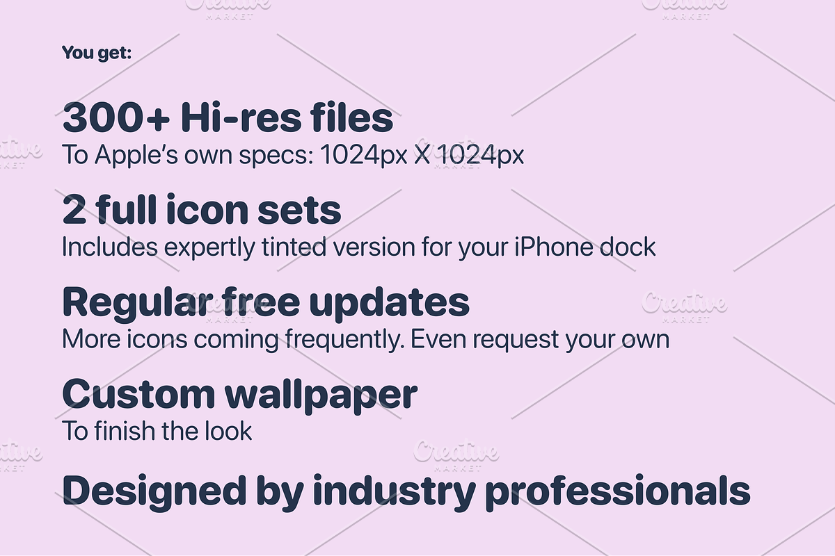 iOS 14 Luxury iPhone App Icons • D, an Icon by Homescreen Pro (Photo 2 of 6)