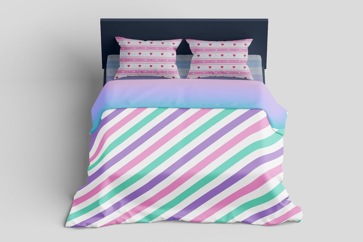 Pastel Stripe Seamless Pattern, a Pattern Graphic by Digital Studio (Photo 3 of 7)