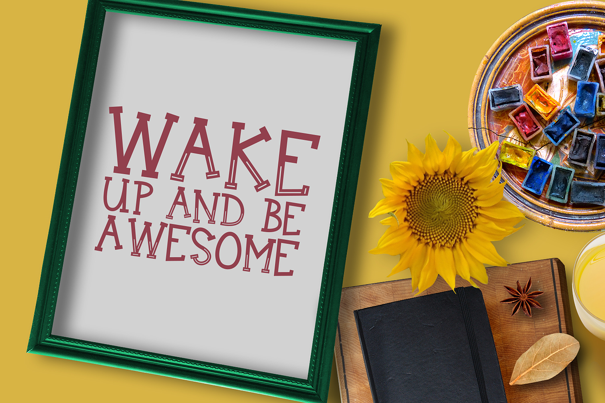 Artsy Dreams - Font preview 4