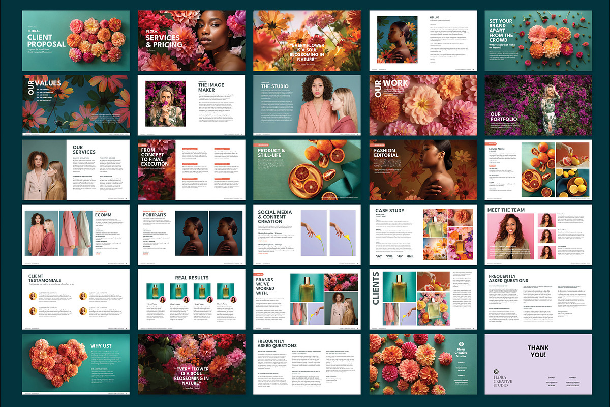 Creative Service Proposal Template, a Presentation Template by Good Creative Studio (Photo 4 of 4)