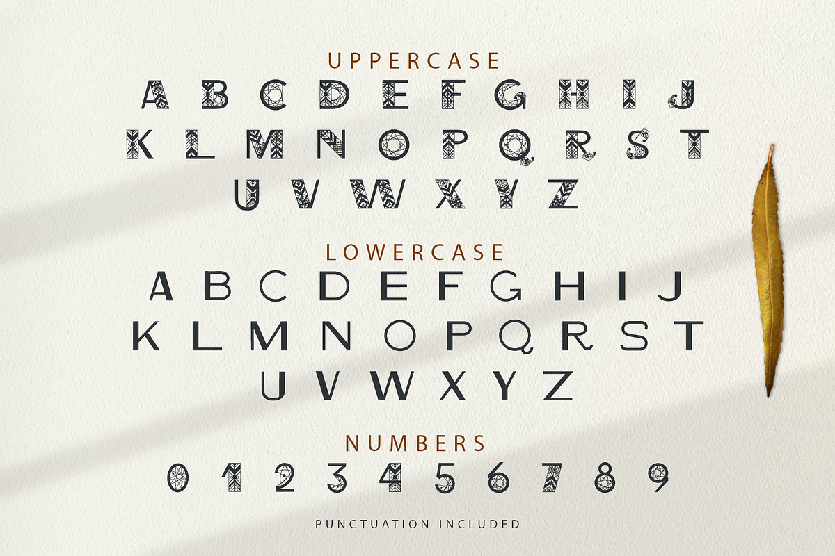 Dreamcatcher | Ornamental Font, a Sans Serif Font by Kandella's Art (Photo 3 of 11)