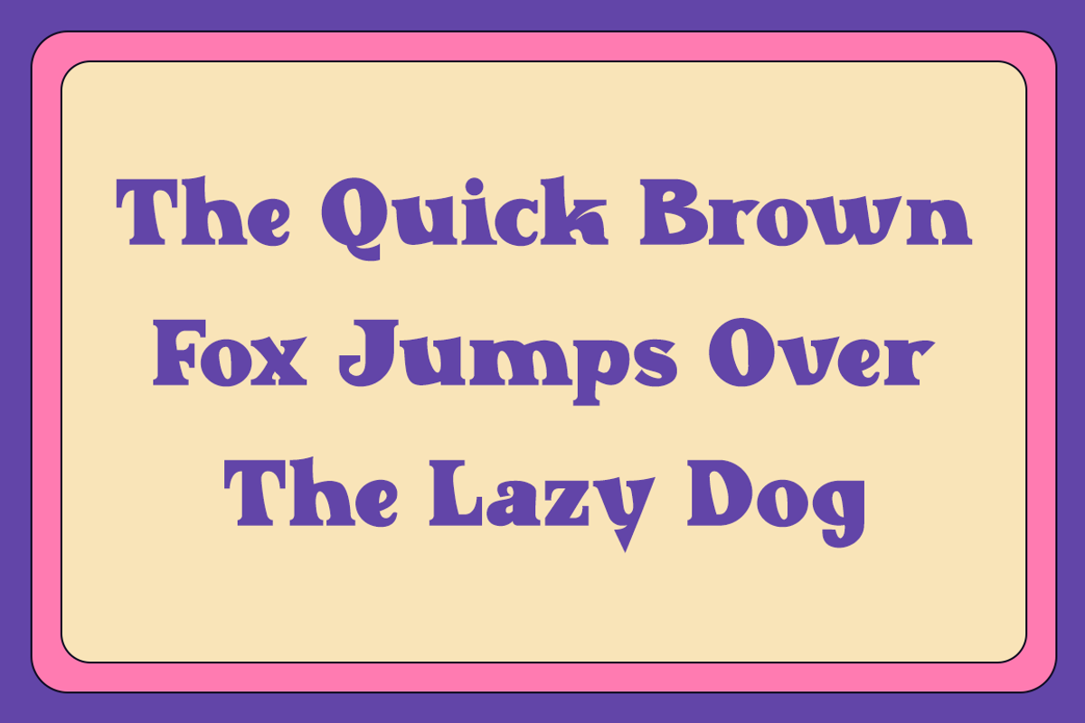 Vatroge Display, a Serif Font by RockboyStd (Photo 8 of 12)