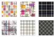 Plaid Seamless Pattern Bundle, a Pattern Graphic by CreationArt (Thumbnail 3 of 7)