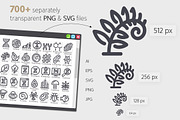 Nature 700+ Line Icons Bundle, an Outline Icon by Voysla's Shop (Thumbnail 5 of 8)