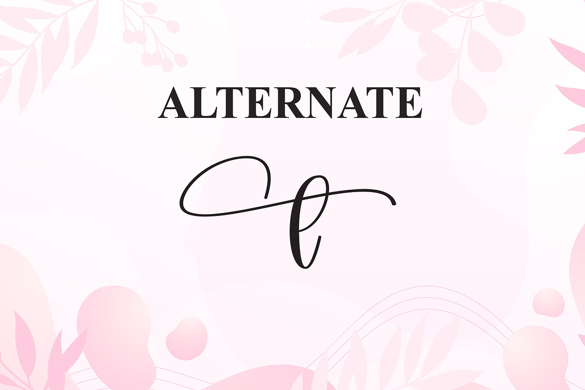 Beautica | Script Font, a Handwritten Font by Scratchones (Photo 8 of 9)