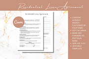 Residential lease agreement template, a Templates & Theme by Sania (Thumbnail 3 of 4)