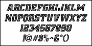 Team Deco JNL, a Slab Serif Font by Jeff Levine Fonts (Thumbnail 5 of 5)