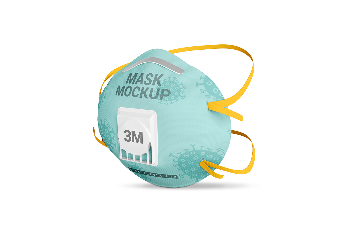 Face Mask Mockup, a Mask Mockup by Mockupdaddy (Photo 9 of 14)