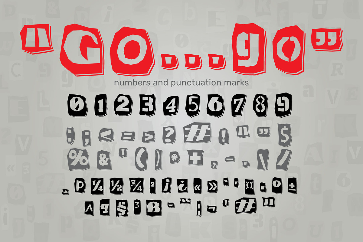 Cut News Stencil Black regular font, a Blackletter Font by Zimages (Photo 4 of 7)
