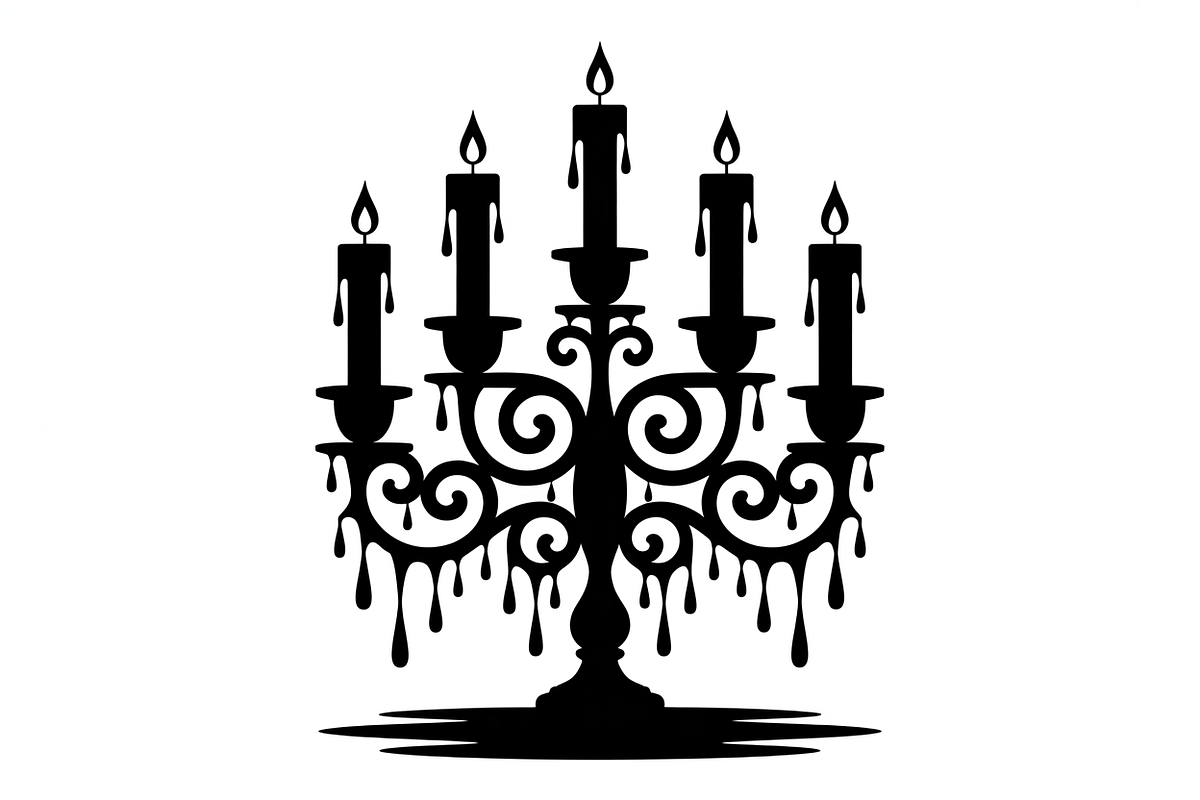 Candle silhouette vector, an Illustration by Amazin_art (Photo 7 of 13)
