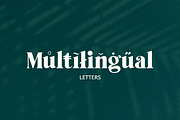 Tropical Garden font, a Serif Font by Davide Bassu (Thumbnail 14 of 15)