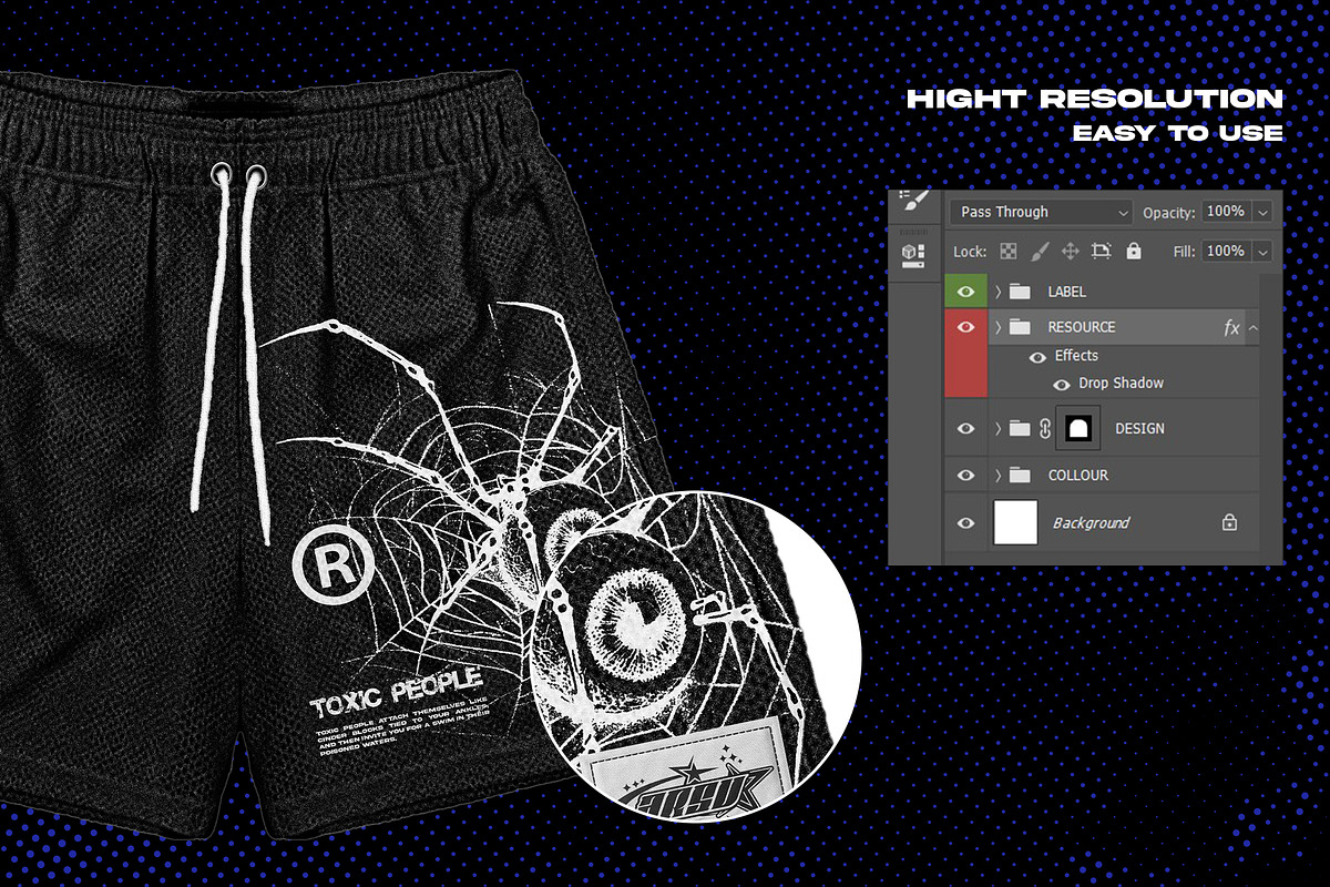 SHORT PANTS MOCKUP, an Apparel Mockup by arseavin project (Photo 3 of 3)