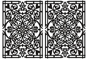 Ornamental Laser Cut Silhouettes, an Illustration by BIPLOB EXPERT (Thumbnail 6 of 9)