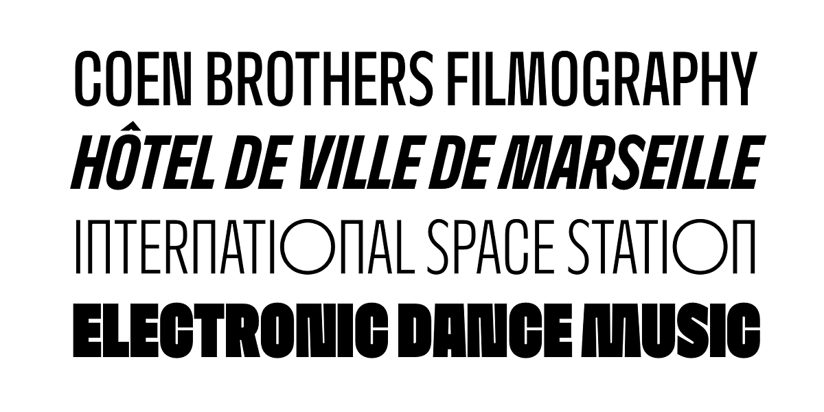 Nerissimo, a Sans Serif Font by Synthview Type Design (Photo 2 of 10)