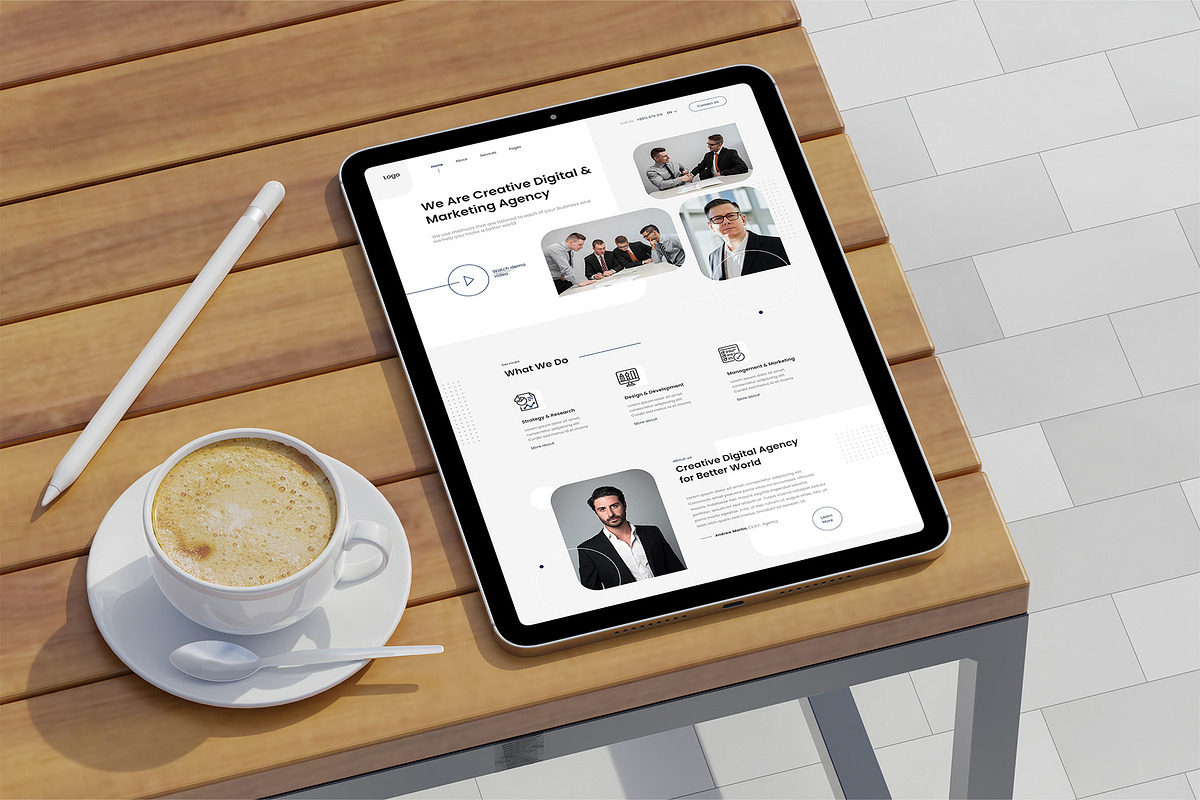 iPad Tablet Mockup Bundles, an iPad Mockup by Graphic Aesthetic (Photo 24 of 25)