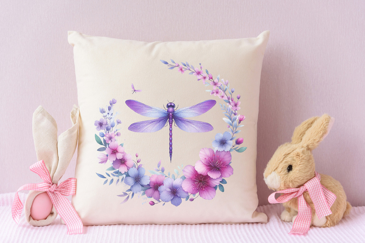 Cute purple spring sublimation, an Illustration by RobertsArt (Photo 5 of 7)