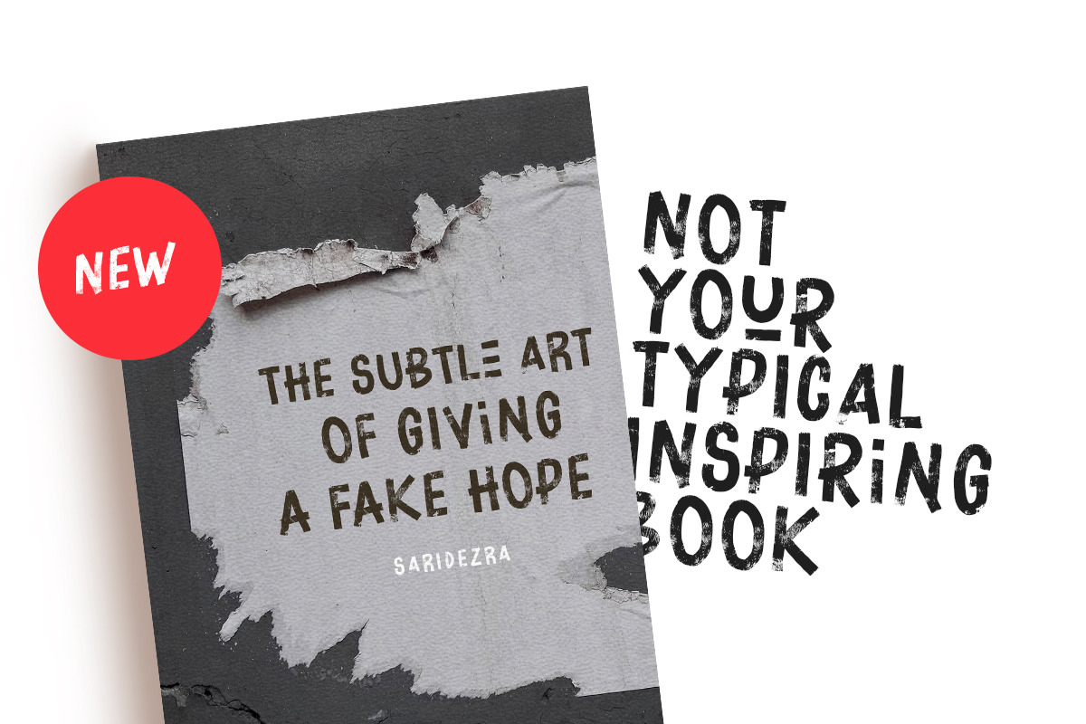Broken Drive - Grunge Display Font, a Sans Serif Font by Sarid Ezra (Photo 4 of 6)