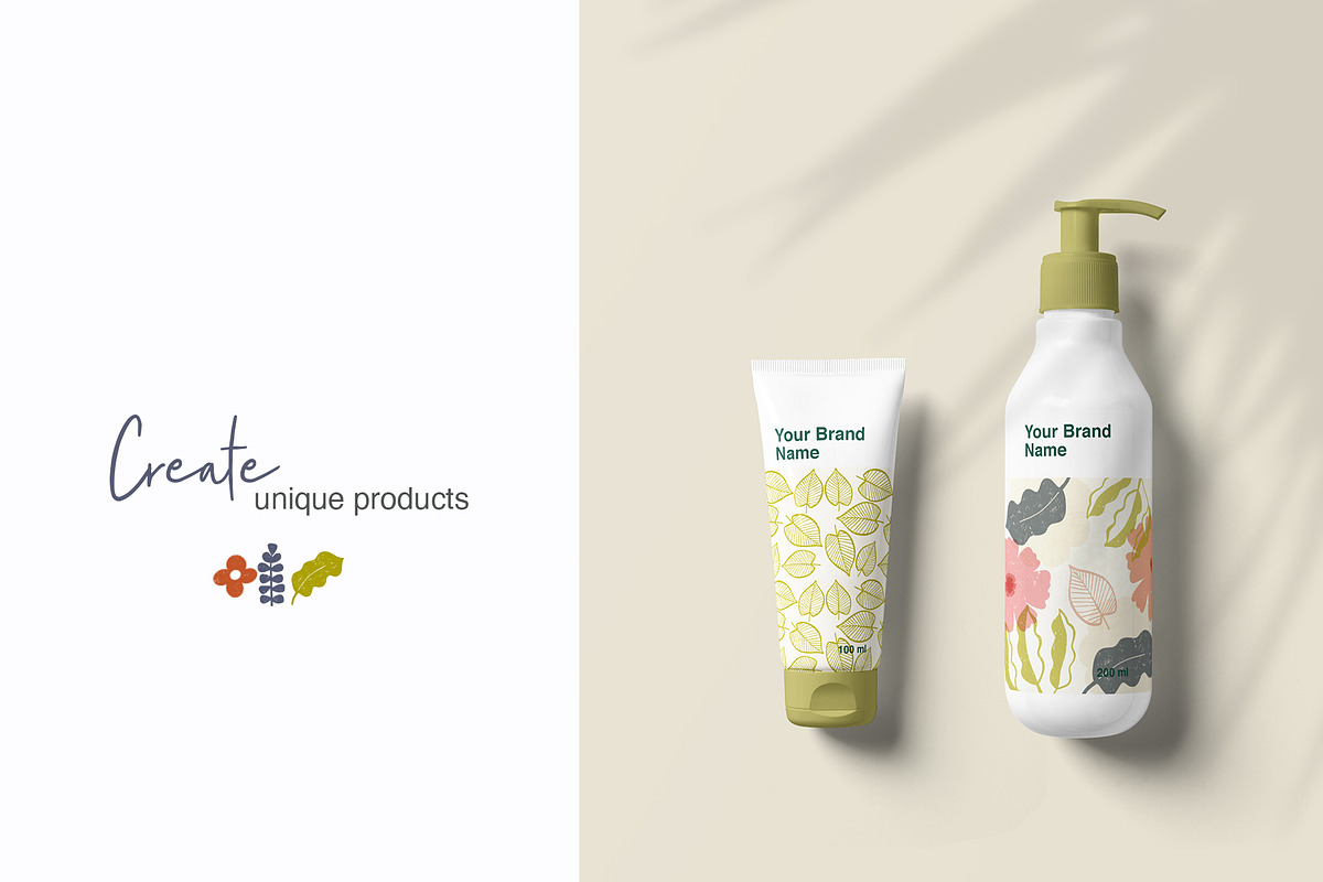 Textured Flower Stamp Brushes, a Brush Add-On by Sweet Fig (Photo 4 of 9)