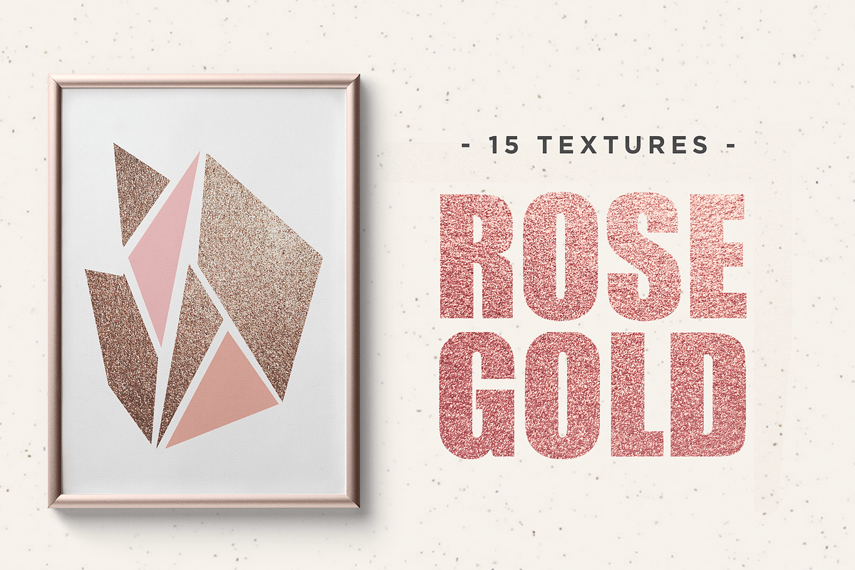 Rose Gold Pigmented Paper, a Texture Graphic by Desiree Lange (Photo 1 of 4)