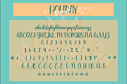 Sweet Holiday, a Handwritten Font by Majelis Font (Thumbnail 3 of 6)