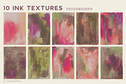 FADING GARDEN abstract ink textures, a Texture Graphic by alenaganzhela (Thumbnail 9 of 11)
