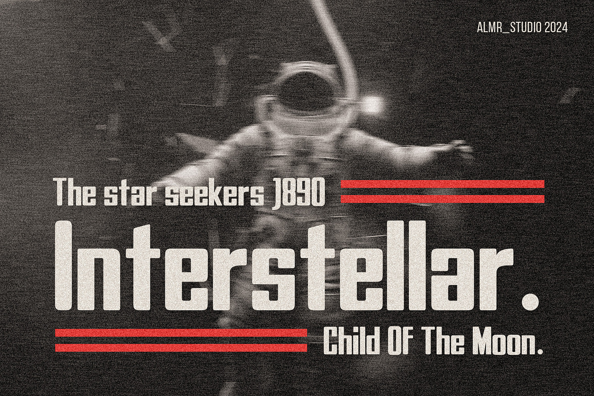 Blinders | Retro Font, a Sans Serif Font by Almeera Std (Photo 6 of 6)