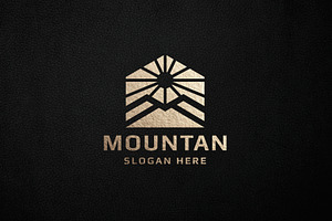 Mountan Letter M Logo, a Branding & Logo Template by Design_Planet