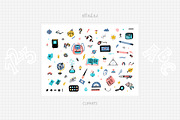 Back to School Illustrations & Patte, an Object Graphic by AllNikArt (Thumbnail 2 of 4)