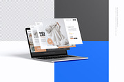 Laptop & Website Screen Mockup, a Mac Mockup by Mockup Supper (Thumbnail 2 of 14)