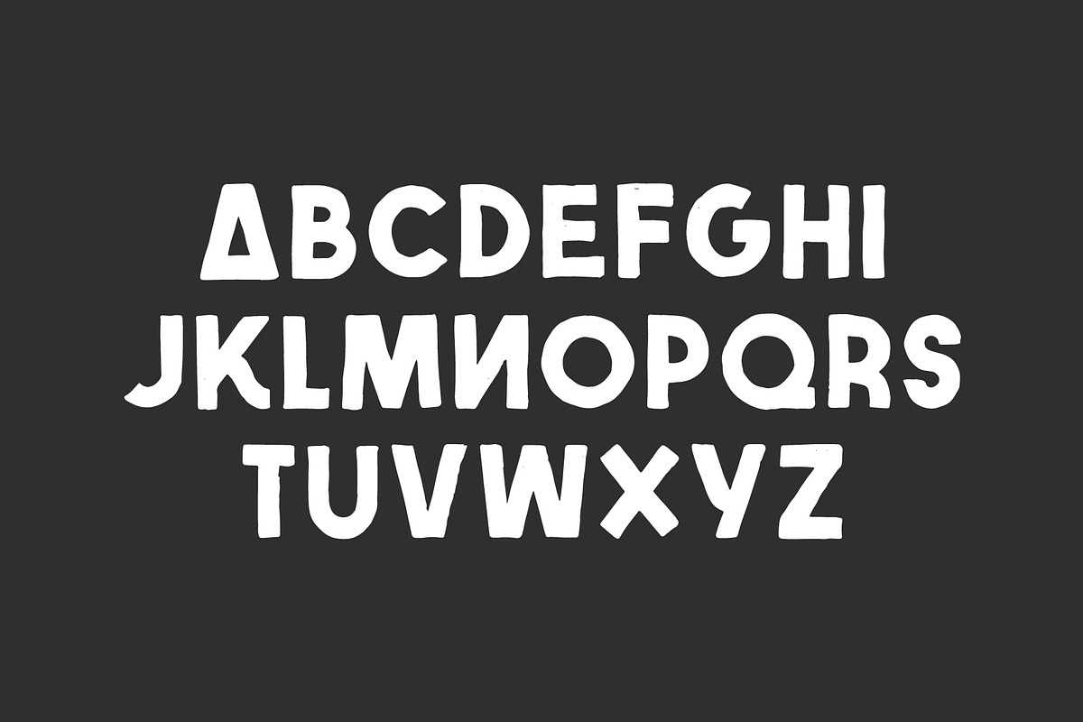 The Third Font preview 3