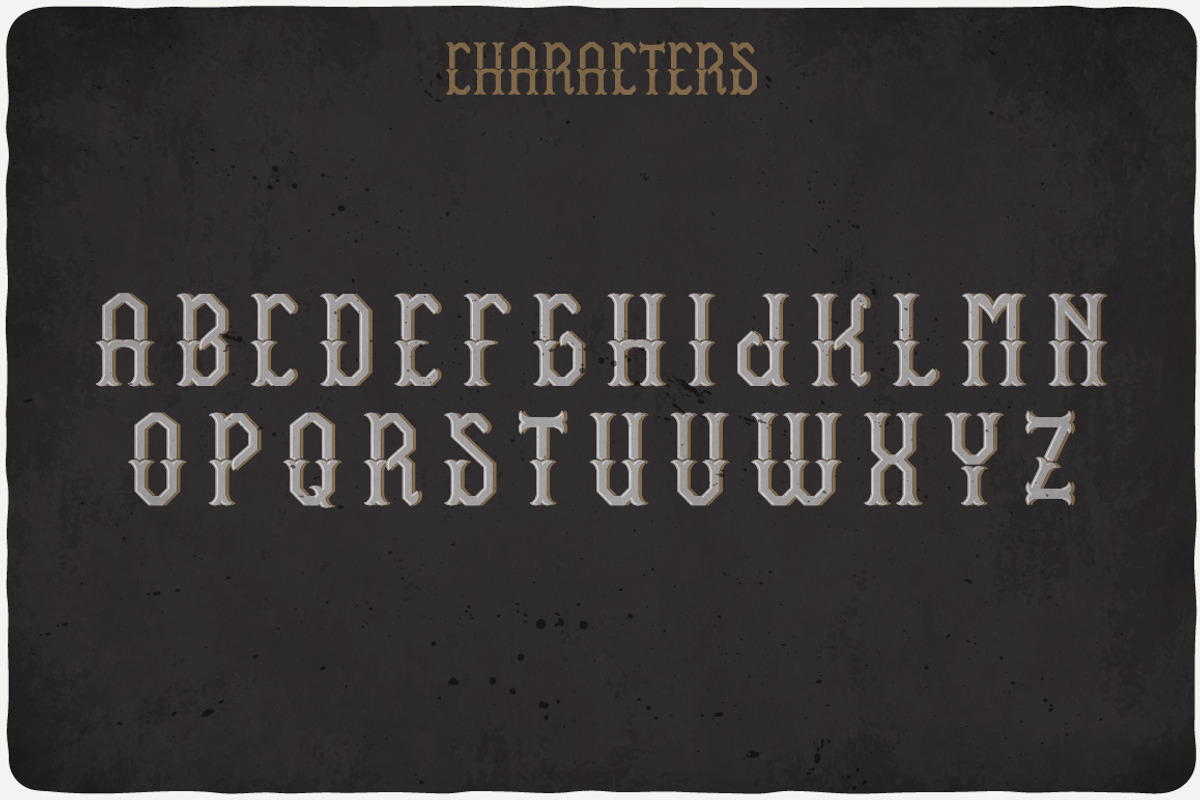 Oldshore Whiskey Typeface preview 2