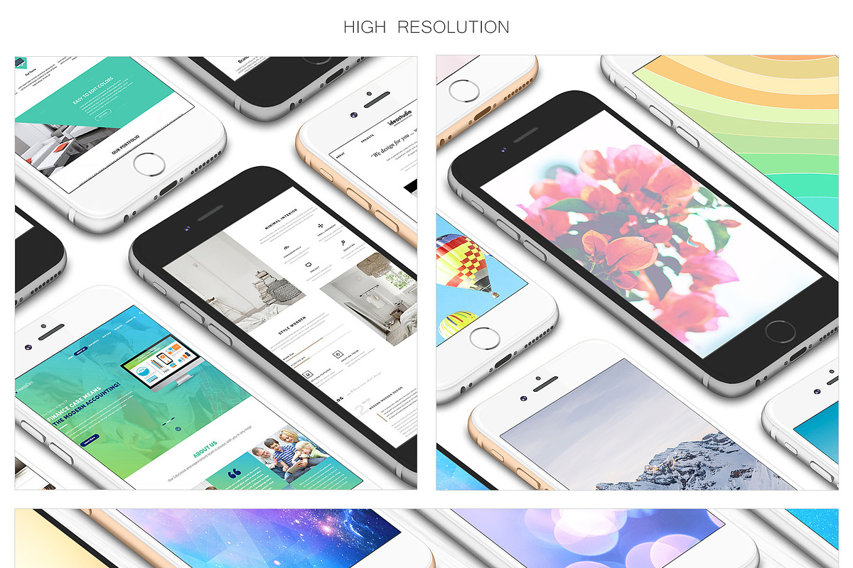 ALL 3D iPHONE MOCK-UP BUNDLE VOL-I1, an iPhone Mockup by Graphicsworld125 (Photo 8 of 20)