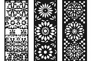 Elegant Floral Laser Cut Panel Bund, a Graphic by Creativeshirt (Thumbnail 9 of 10)