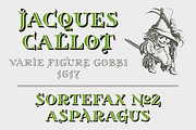 Sortefax No2 - SVG color font, a Font by glukfonts (Thumbnail 4 of 6)