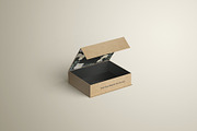 Kraft Paper Magnetic Gift Box Mockup, a Product Mockup by Sheikhadesign (Thumbnail 8 of 11)