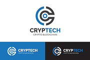 Crypto Technology Connect Logo, a Branding & Logo Template by Design Box (Thumbnail 1 of 2)