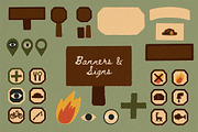National Park & Camping MAP CREATOR, a Person Illustration by Paper Cherry (Thumbnail 13 of 21)