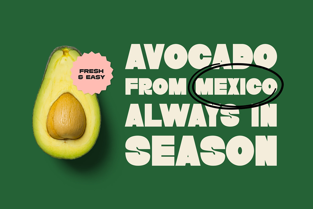 Rich Taste - Bold Display Font, a Sans Serif Font by Imoodev (Photo 2 of 5)