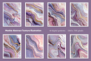 Marble Abstract Texture Illustration, a Decorative Illustration by Housui Patterns (Thumbnail 6 of 9)